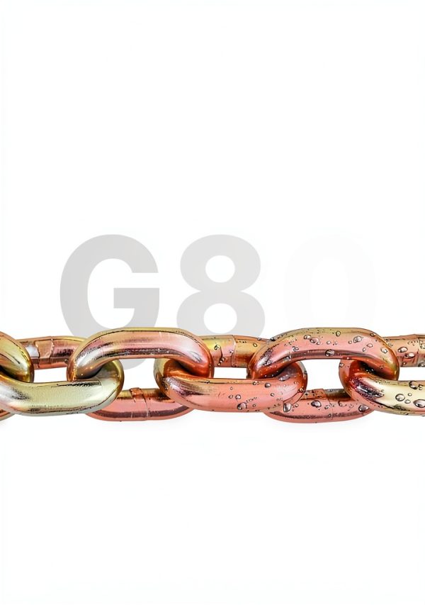 VEVOR 7100 LBS Transport Binder Chain, 3/8"x20' G80 Tow Chain with Grab Hooks, Galvanized Manganese Steel, DOT Certified, 2 Pack for Dock Factory Construction Site-3