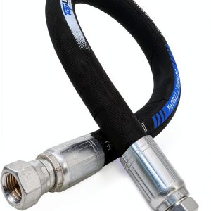 3/8" Hydraulic Hose TL Topline 18in Female JIC x Male JIC 7,250 PSI-0