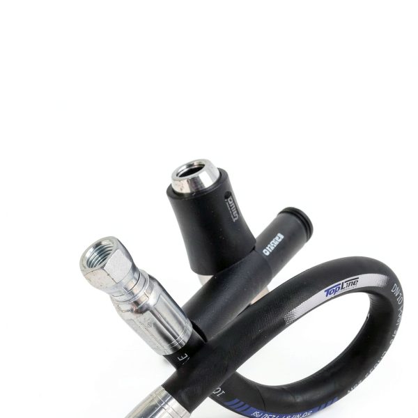 3/8" Hydraulic Hose TL Topline 18in Female JIC x Male JIC 7,250 PSI-1