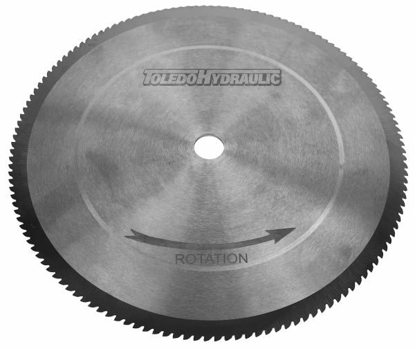 Hose Cut Off 14" X 1" Arbor Advanced Scalloped Blade fits AEROquip FT1500-2, Weatherhead T-10-72-1